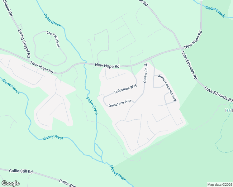 map of restaurants, bars, coffee shops, grocery stores, and more near 2946 Dolostone Way in Dacula