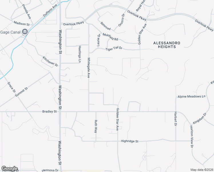 map of restaurants, bars, coffee shops, grocery stores, and more near 7716 Westpark Drive in Riverside