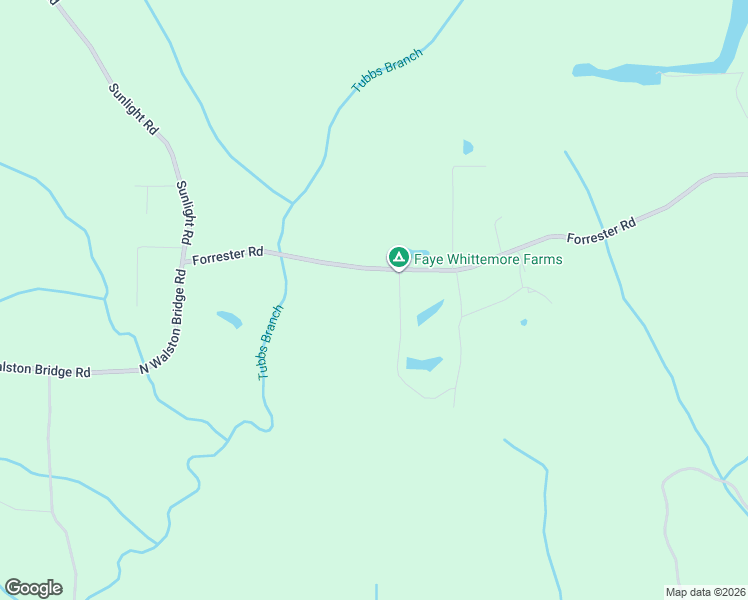 map of restaurants, bars, coffee shops, grocery stores, and more near 1619 Forrester Road in Jasper