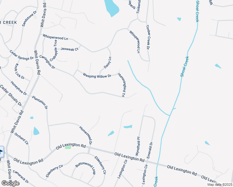 map of restaurants, bars, coffee shops, grocery stores, and more near 321 Carrington Drive in Athens