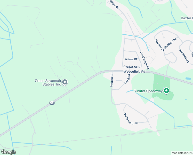 map of restaurants, bars, coffee shops, grocery stores, and more near 3550 Wedgefield Road in Sumter
