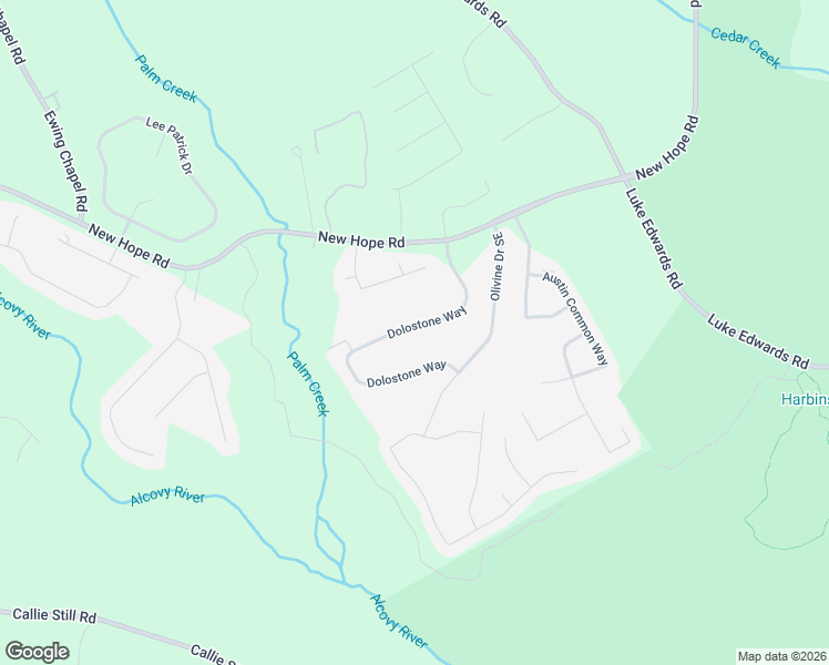 map of restaurants, bars, coffee shops, grocery stores, and more near 2906 Dolostone Way in Dacula
