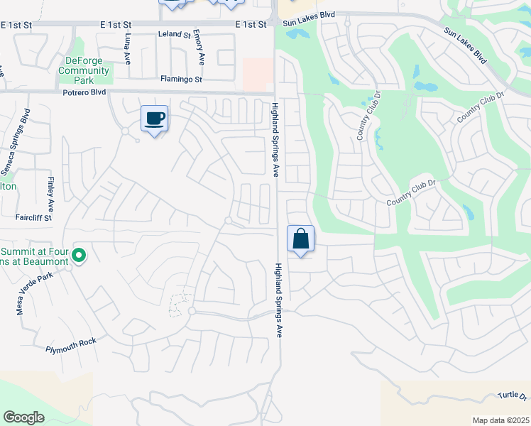 map of restaurants, bars, coffee shops, grocery stores, and more near in Beaumont