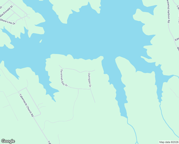 map of restaurants, bars, coffee shops, grocery stores, and more near 1209 Savannah Bay Drive in Lincolnton