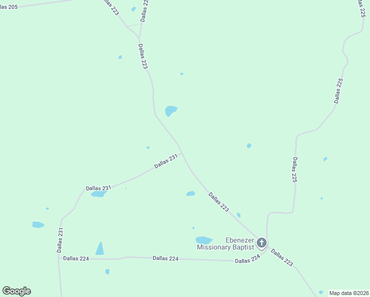 map of restaurants, bars, coffee shops, grocery stores, and more near 318 Dallas 223 in Sparkman