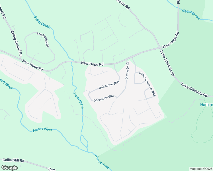 map of restaurants, bars, coffee shops, grocery stores, and more near 2906 Dolostone Way in Dacula