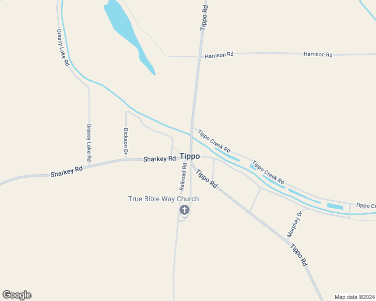 map of restaurants, bars, coffee shops, grocery stores, and more near in Tippo