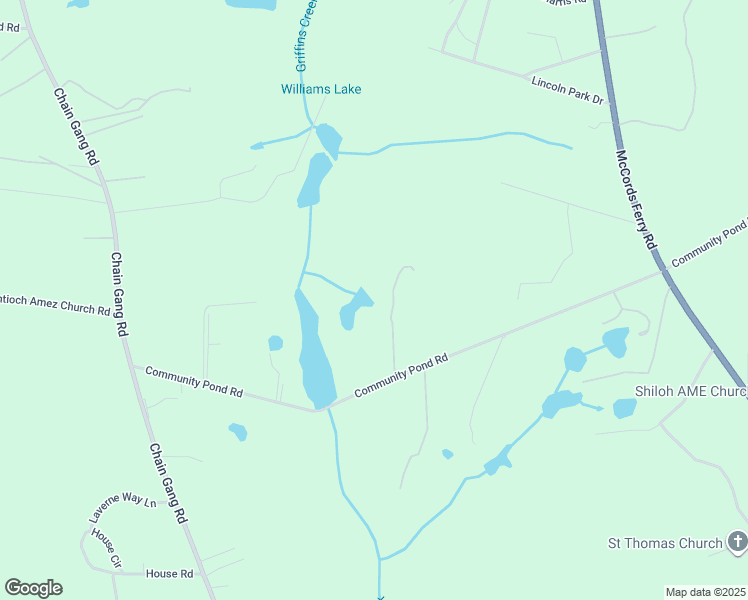 map of restaurants, bars, coffee shops, grocery stores, and more near 1245 Community Pond Road in Eastover