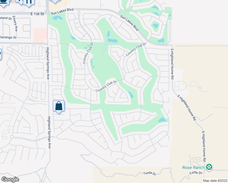 map of restaurants, bars, coffee shops, grocery stores, and more near 1389 Barber Court in Banning