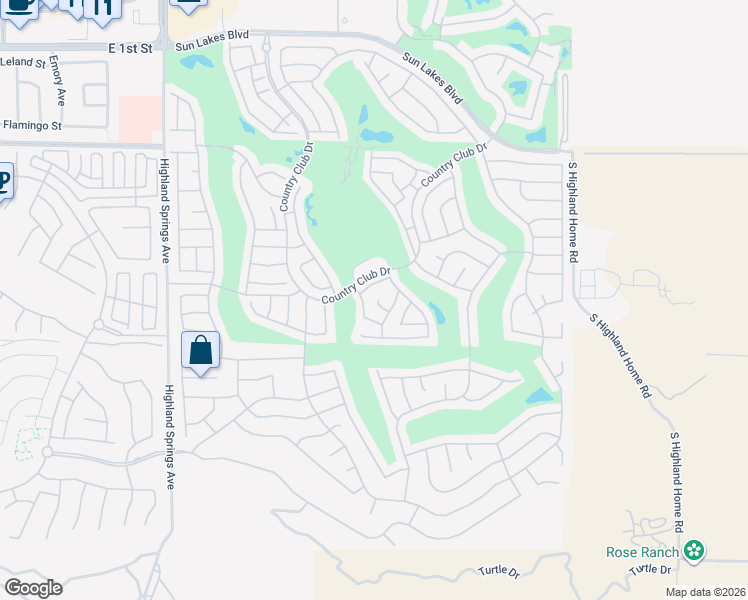 map of restaurants, bars, coffee shops, grocery stores, and more near 1389 Barber Court in Banning
