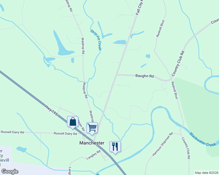 map of restaurants, bars, coffee shops, grocery stores, and more near 477 Fall City Road in Jasper