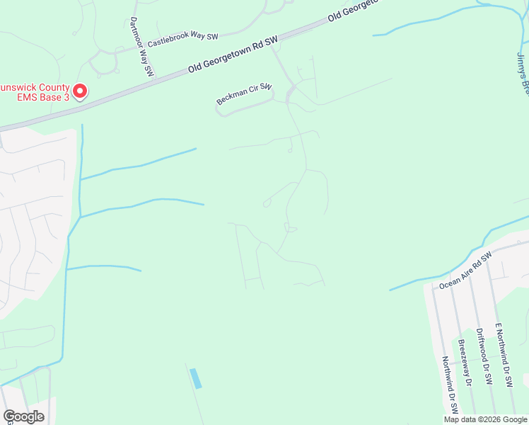 map of restaurants, bars, coffee shops, grocery stores, and more near 6823 parnell Place Southwest in Ocean Isle Beach