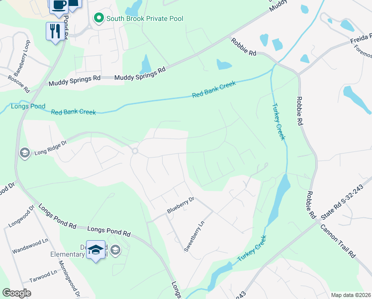 map of restaurants, bars, coffee shops, grocery stores, and more near 191 Arrie Lane in Lexington