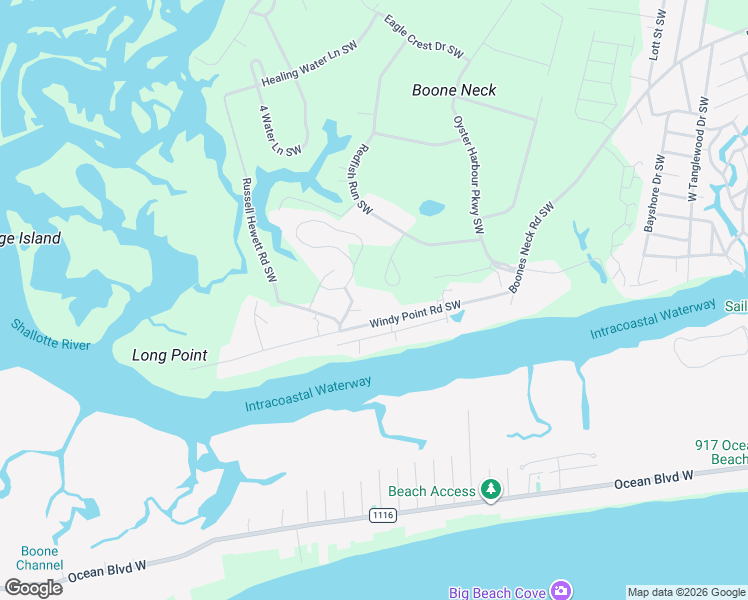 map of restaurants, bars, coffee shops, grocery stores, and more near 2181 Clambake Court Southwest in Supply