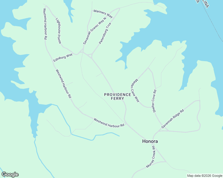 map of restaurants, bars, coffee shops, grocery stores, and more near Providence Ferry Road in Lincolnton
