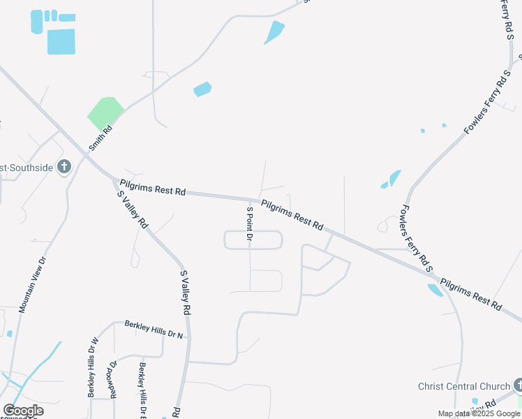 map of restaurants, bars, coffee shops, grocery stores, and more near 4141 Pilgrims Rest Road in Gadsden
