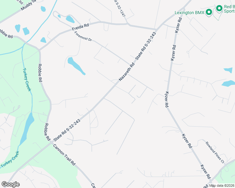 map of restaurants, bars, coffee shops, grocery stores, and more near 1457 Nazareth Road in Lexington