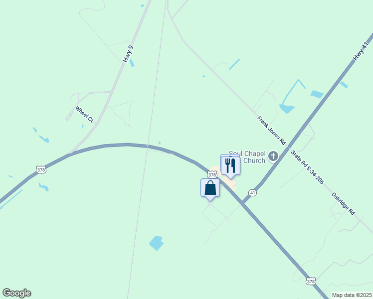 map of restaurants, bars, coffee shops, grocery stores, and more near 2716 U.S. 378 in Gresham
