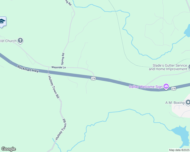 map of restaurants, bars, coffee shops, grocery stores, and more near in Paulding County