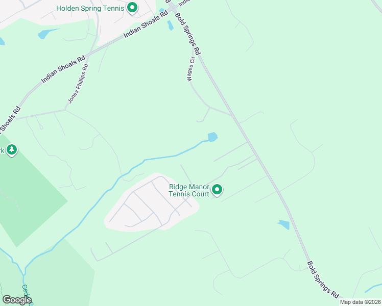 map of restaurants, bars, coffee shops, grocery stores, and more near 3319 Bold Springs Road in Dacula