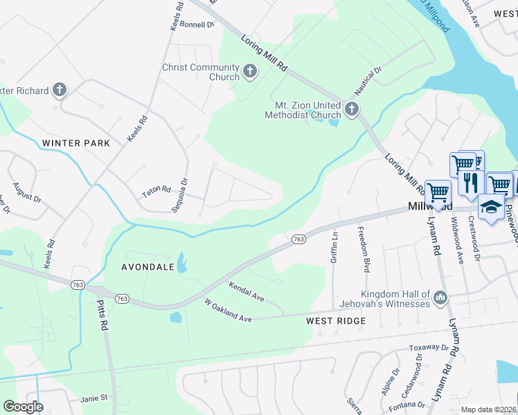map of restaurants, bars, coffee shops, grocery stores, and more near 2705 Circleview Drive in Sumter