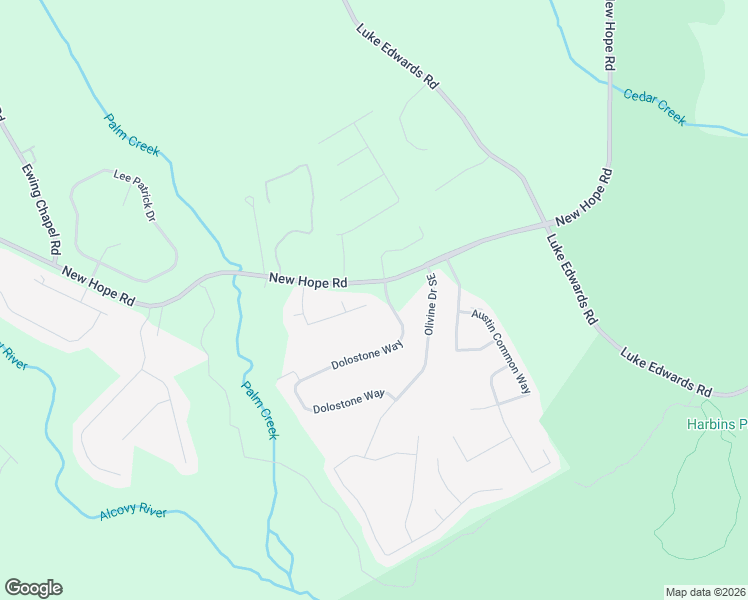 map of restaurants, bars, coffee shops, grocery stores, and more near 2850 Amberly Hills Trail in Dacula