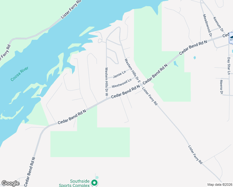 map of restaurants, bars, coffee shops, grocery stores, and more near 1554 Cedar Bend Road North in Gadsden