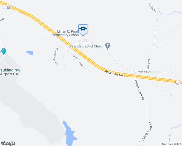 map of restaurants, bars, coffee shops, grocery stores, and more near 362 Crystal Creek Lane in Dallas