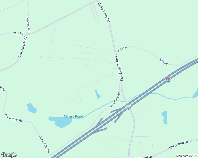 map of restaurants, bars, coffee shops, grocery stores, and more near 1610 Calks Ferry Road in Lexington