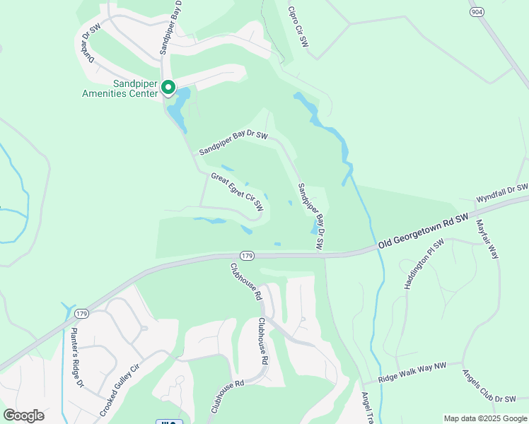 map of restaurants, bars, coffee shops, grocery stores, and more near 868-914 Great Egret Circle Southwest in Sunset Beach