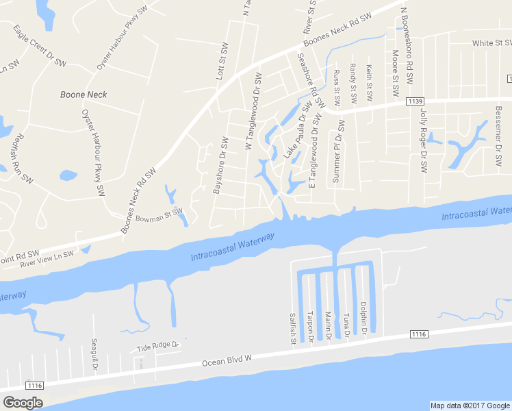 map of restaurants, bars, coffee shops, grocery stores, and more near 3206 Waterview Drive Southwest in Supply