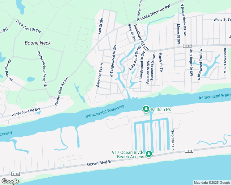 map of restaurants, bars, coffee shops, grocery stores, and more near 3206 Waterview Drive Southwest in Supply