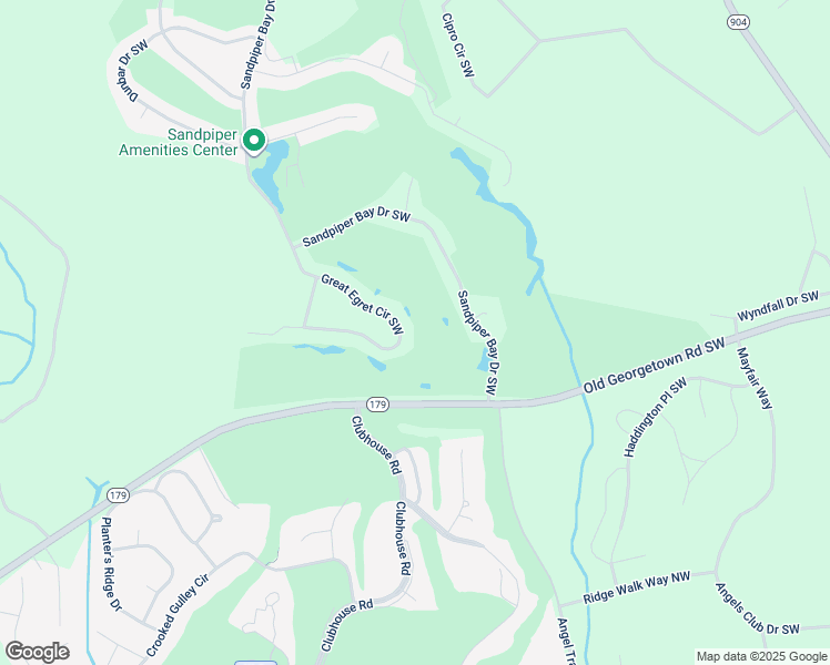 map of restaurants, bars, coffee shops, grocery stores, and more near 952 Great Egret Circle Southwest in Sunset Beach