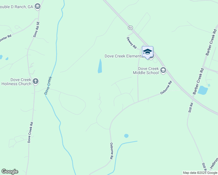 map of restaurants, bars, coffee shops, grocery stores, and more near 1032 Switchgrass Drive in Statham