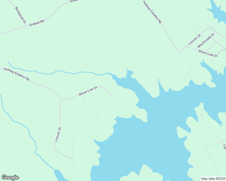 map of restaurants, bars, coffee shops, grocery stores, and more near Shore Line Drive in Tignall