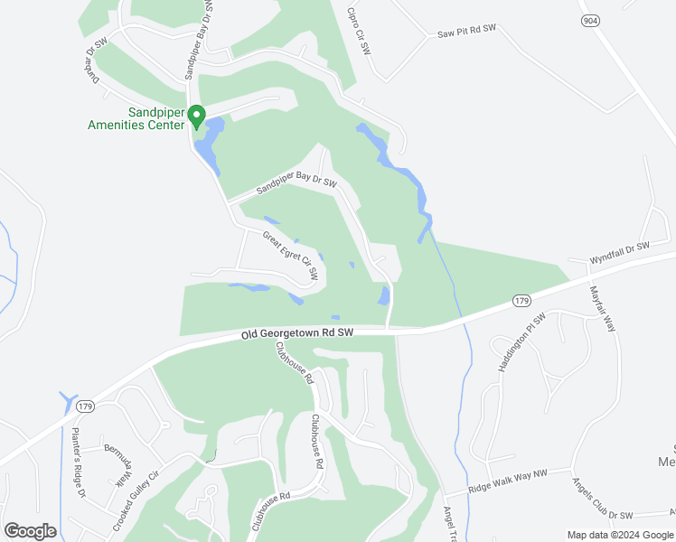 map of restaurants, bars, coffee shops, grocery stores, and more near 868-914 Great Egret Circle Southwest in Sunset Beach