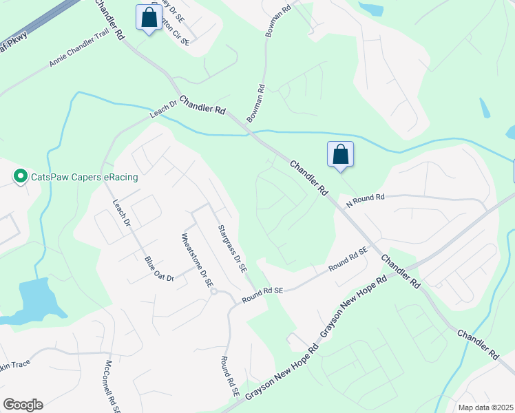 map of restaurants, bars, coffee shops, grocery stores, and more near 1767 Sharpton Trail in Lawrenceville