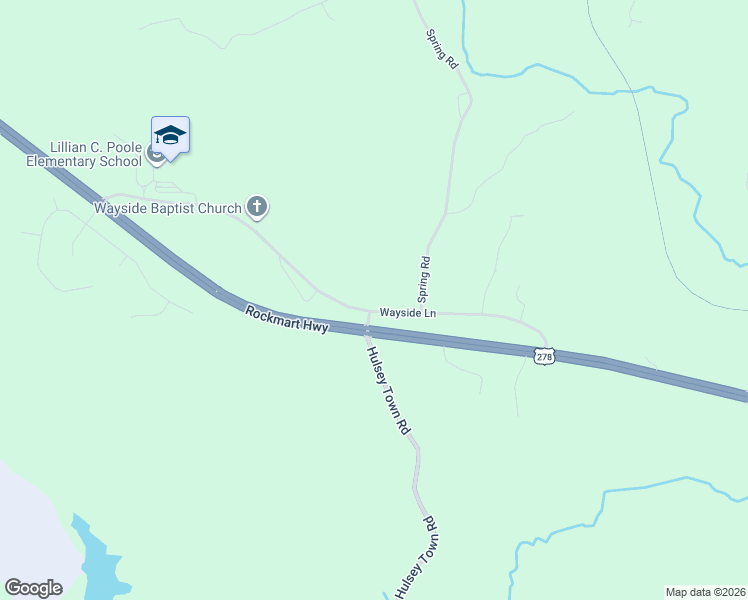 map of restaurants, bars, coffee shops, grocery stores, and more near 466 Wayside Lane in Dallas