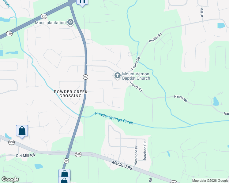 map of restaurants, bars, coffee shops, grocery stores, and more near 55 Rackley Way in Dallas