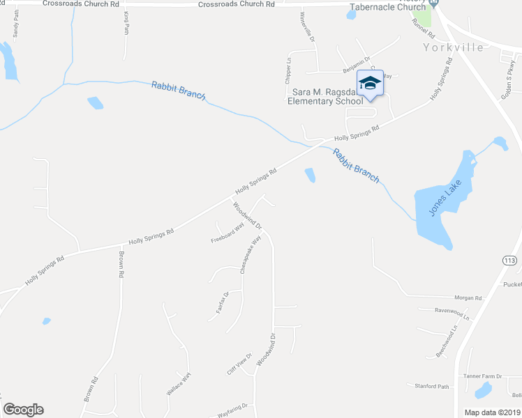 map of restaurants, bars, coffee shops, grocery stores, and more near 52 Tidewater Way in Rockmart