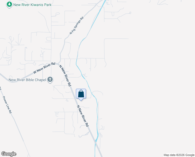 map of restaurants, bars, coffee shops, grocery stores, and more near 805 West Wolftrap Road in New River
