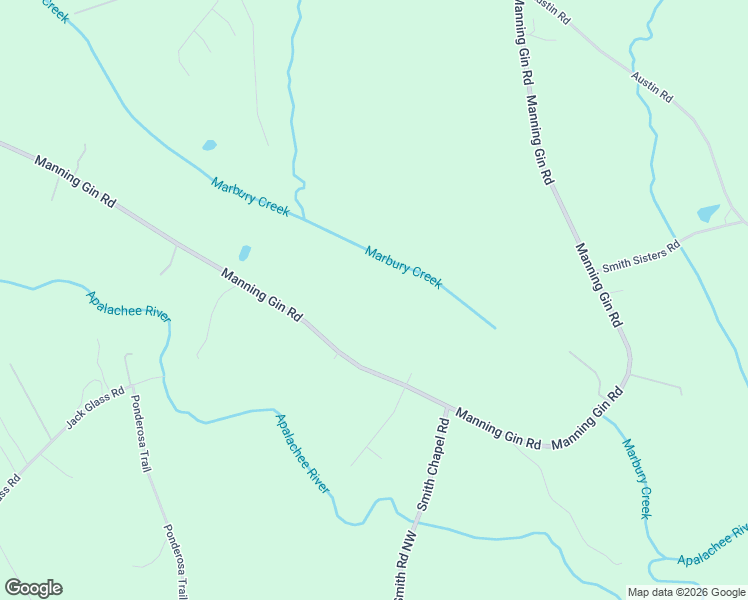 map of restaurants, bars, coffee shops, grocery stores, and more near 778 Manning Gin Road in Monroe