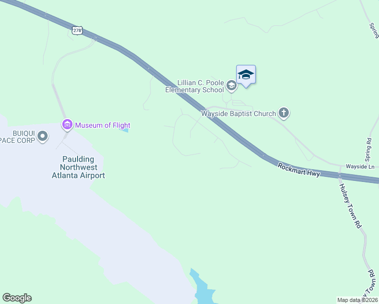 map of restaurants, bars, coffee shops, grocery stores, and more near 339 Blue Springs Way in Dallas