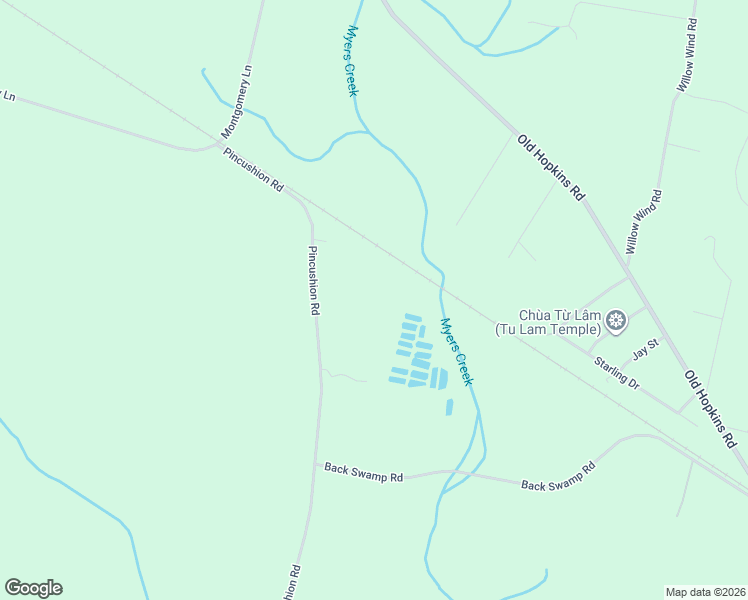 map of restaurants, bars, coffee shops, grocery stores, and more near 1678 Pincushion Road in Columbia