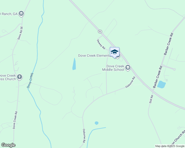 map of restaurants, bars, coffee shops, grocery stores, and more near 1637 Switchgrass Drive in Statham