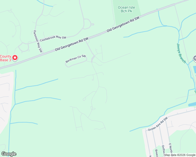 map of restaurants, bars, coffee shops, grocery stores, and more near Waterbrook Way SW in Ocean Isle Beach