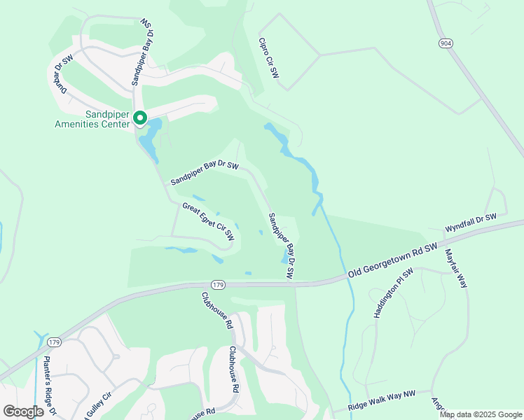 map of restaurants, bars, coffee shops, grocery stores, and more near 927 Sandpiper Bay Drive Southwest in Sunset Beach