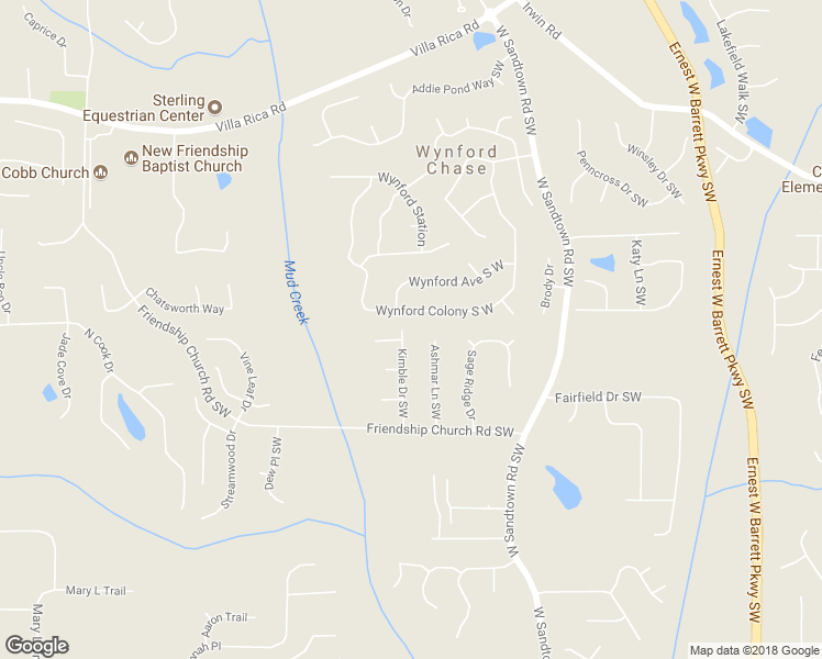 map of restaurants, bars, coffee shops, grocery stores, and more near 1628 Kimble Drive in Marietta