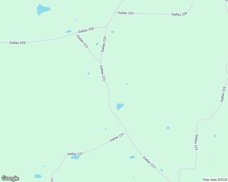 map of restaurants, bars, coffee shops, grocery stores, and more near 384 Dallas 223 in Sparkman