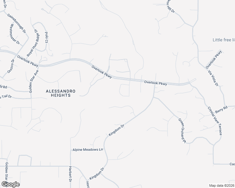 map of restaurants, bars, coffee shops, grocery stores, and more near 7475 Misty View Place in Riverside